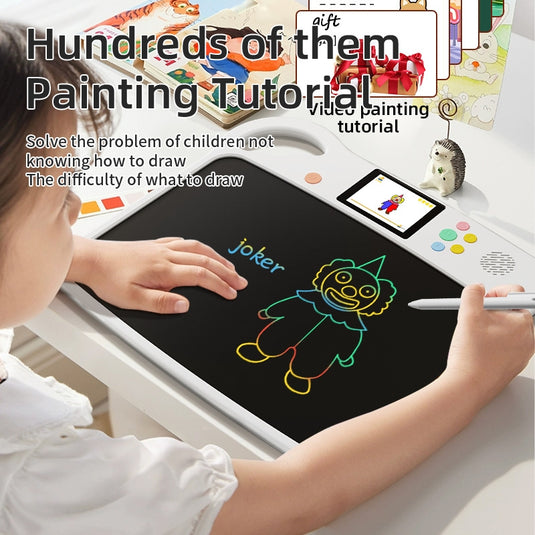 Kids Multifunction Learning Tablet with Anti-Blue Light LCD Screen – Read, Write, Draw & Learn Interactive Educational Toy - i-Station Mobile Phone & Electronic Device Repair and Accessories