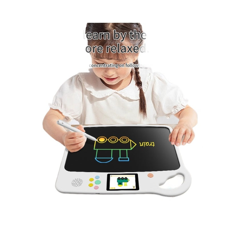 Load image into Gallery viewer, Kids Multifunction Learning Tablet with Anti-Blue Light LCD Screen – Read, Write, Draw &amp; Learn Interactive Educational Toy - i-Station Mobile Phone &amp; Electronic Device Repair and Accessories
