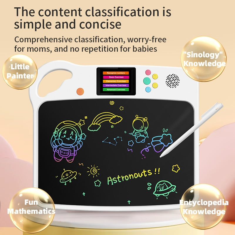 Load image into Gallery viewer, Kids Multifunction Learning Tablet with Anti-Blue Light LCD Screen – Read, Write, Draw &amp; Learn Interactive Educational Toy - i-Station Mobile Phone &amp; Electronic Device Repair and Accessories
