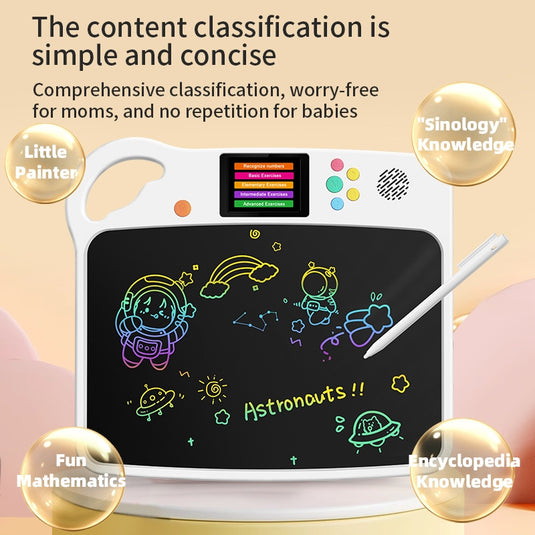 Kids Multifunction Learning Tablet with Anti-Blue Light LCD Screen – Read, Write, Draw & Learn Interactive Educational Toy - i-Station Mobile Phone & Electronic Device Repair and Accessories