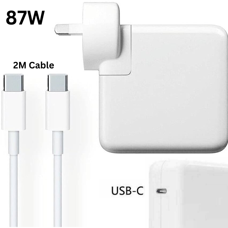 Load image into Gallery viewer, [87W][20.2V-4.3A] USB-C Charger Power Adapter for MacBook Pro 15&quot; A1707 A1990  &amp; 16&quot; A2141 - Polar Tech Australia
