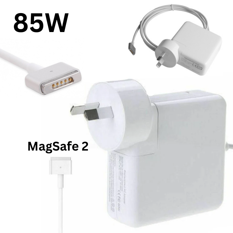 Load image into Gallery viewer, [20V-4.25A/85W][Magsafe 2 / &quot;T&quot; Tip] MacBook Pro 15&quot; A1398 Wall Charger Power Adapter (20V-4.25A) - Polar Tech Australia
