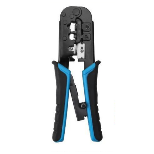 [TL-N568R] Portable Self-adjusting 6P/8P Crimping Pliers Wire Cable End Sleeve Ferrule Cutter Crimper Network Ethernet Internet Cable Clamp Tool - Polar Tech Australia