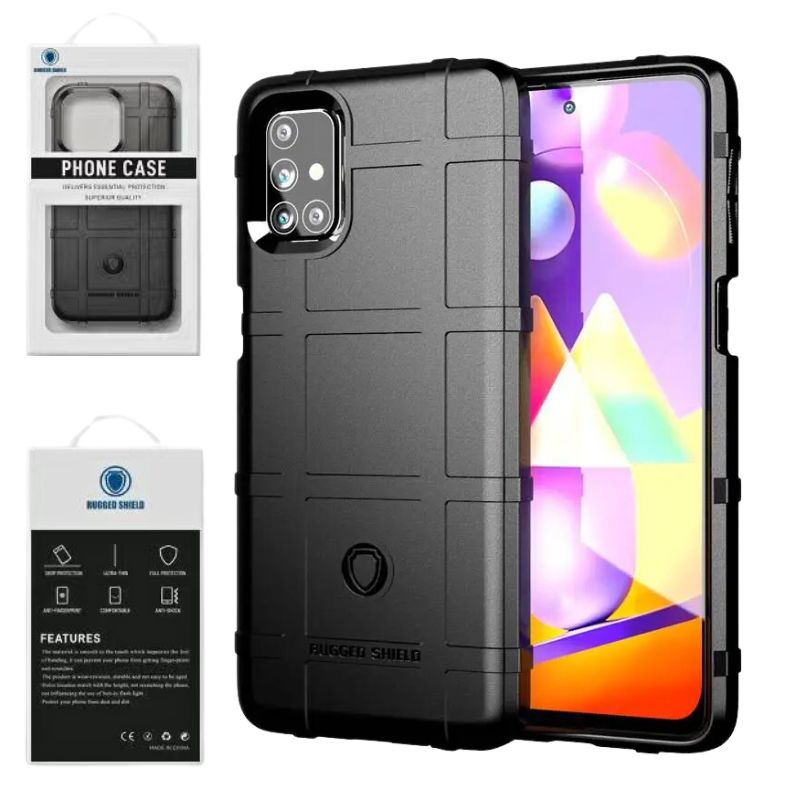 Load image into Gallery viewer, Samsung Galaxy M31s (SM-M317) - Military Rugged Shield Heavy Duty Drop Proof Case
