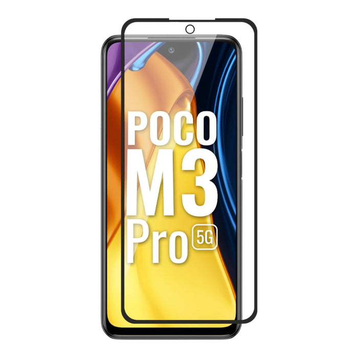 XIAOMI Poco M3 Pro Full Covered Tempered Glass Screen Protector