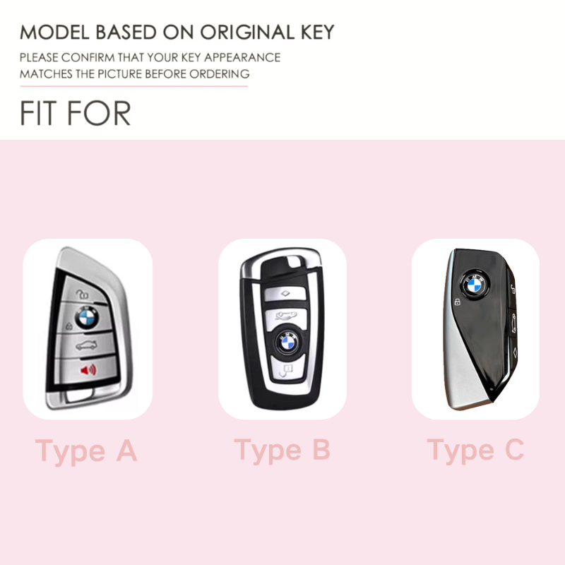 Load image into Gallery viewer, BMW Luxury Diamond Pattern Key Fob Case For X1, X2, X3, X4, X5, X6, X7 &amp; 1, 3, 5, 7 Series
