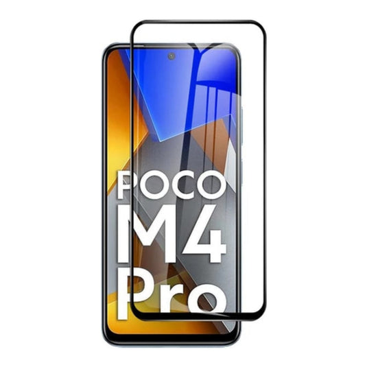 [9D Full Covered] XIAOMI Poco M4 Pro - Tempered Glass Screen Protector