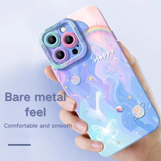 Apple iPhone 16/Plus/Pro/Pro Max Oil painting Silicone Full-cover Shockproof Blingbling Series Case