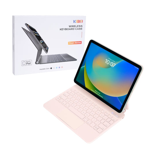 [Magic Keybord] Apple iPad Air 11-inch M2 (2024) - Precision Multi-Touch Trackpad Magnetic Smart Wireless Keyboard Case With Backlit Keys