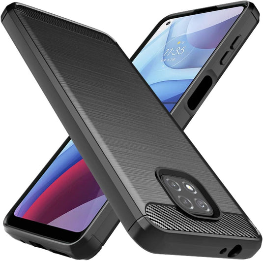 Motorola Moto G Power 2021 - Shield Shockproof Rugged Heavy Duty Case With 2PC 9H Glass Screen Protector