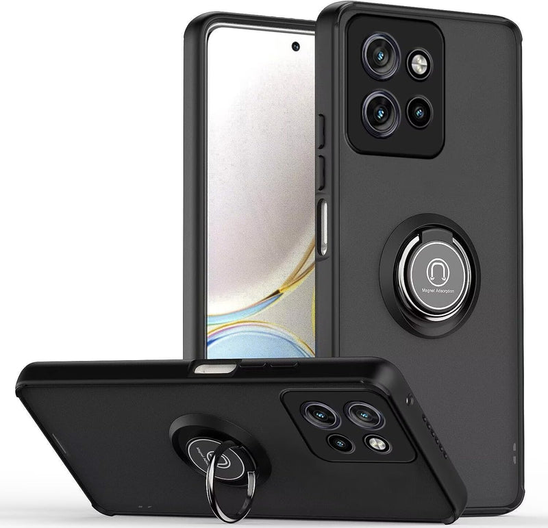 Load image into Gallery viewer, [Built-in Ring Kickstand] Motorola Moto Edge 50 Neo/S50/ThinkPhone 25 - Shockproof Heavy Duty Case With 2PC Tempered Glass Screen Protector
