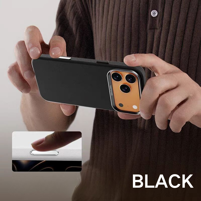 Load image into Gallery viewer, [Magsafe Compatible] Apple iPhone 17 Pro/Pro Max DEFENSE Premium Leather Ultra-thin Shockproof Case
