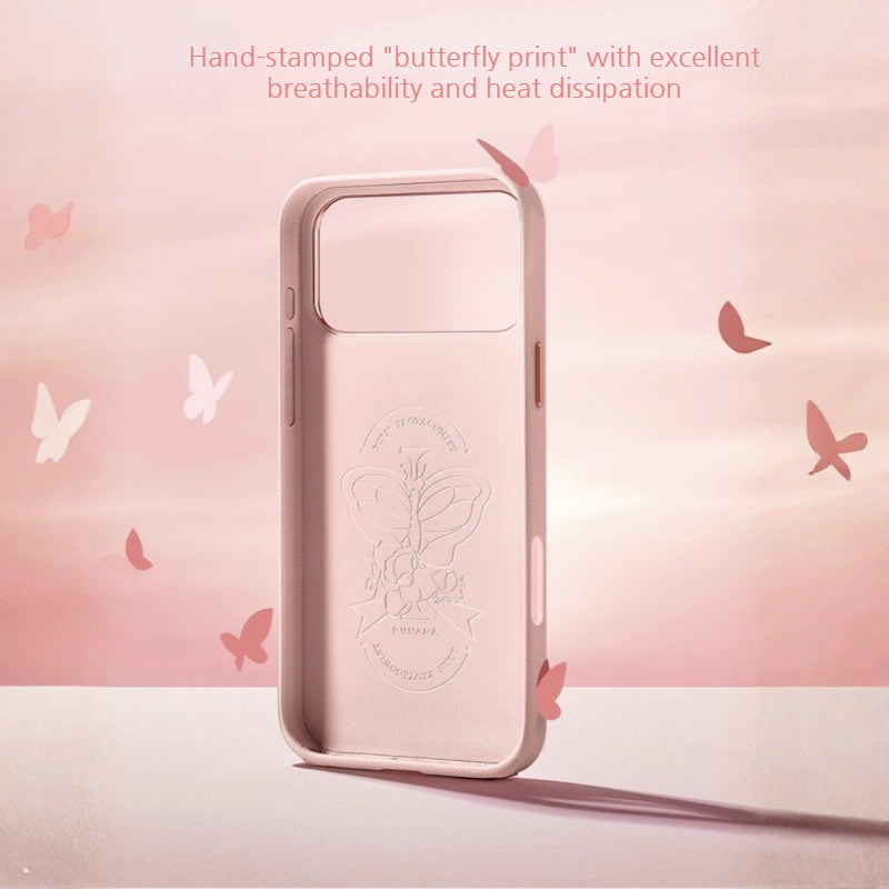 Load image into Gallery viewer, [Built-in Jewelry Stand] Apple iPhone 17 Pro/Max - PYNANA Premium Leather Phone Case
