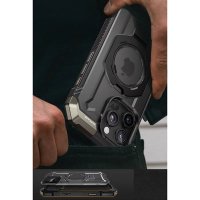 [Magsafe Compatible] Apple iPhone 16/Plus/Pro/Max TPU Shockproof Hevay Duty Stand with Camera Control Case - i-Station Mobile Phone & Electronic Device Repair and Accessories