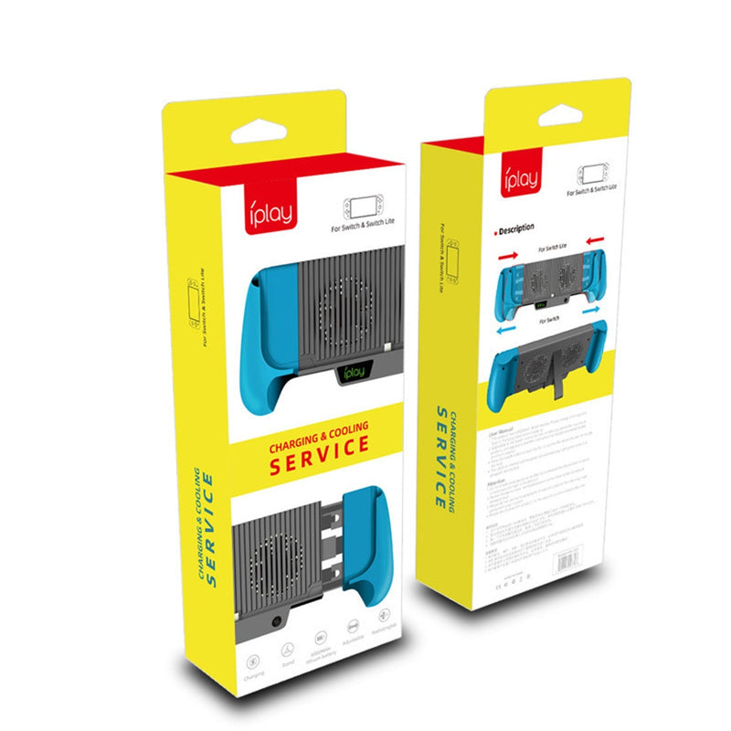 Load image into Gallery viewer, Switch Lite Host Charging Grips Stand Shell Cooling Fan - Polar Tech Australia
