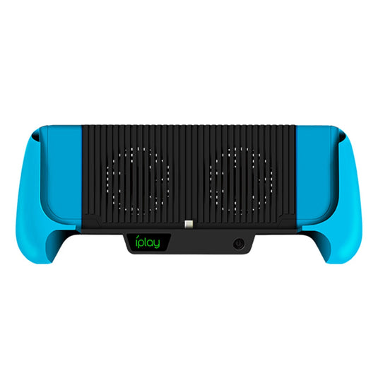 Switch Lite Host Charging Grips Stand Shell Cooling Fan(Blue) - Polar Tech Australia