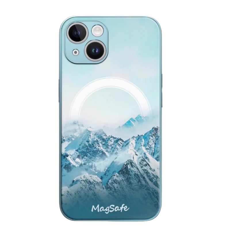 [Magsafe Compatible] Apple iPhone 11/Pro/Max TPU Skin Feel Shockproof Moutain Case - i-Station Mobile Phone & Electronic Device Repair and Accessories