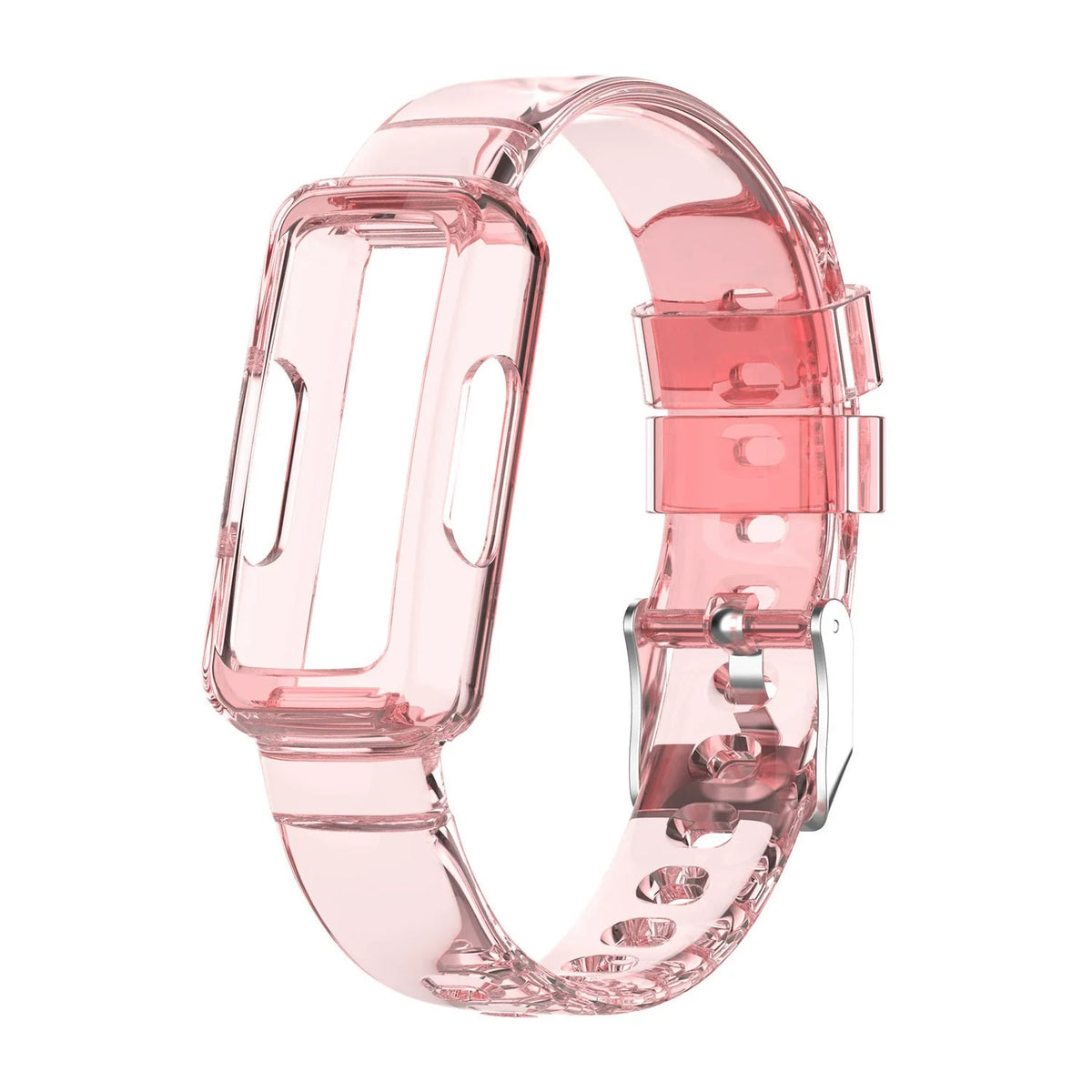 Clear One-Piece Band for Fitbit Luxe / Inspire HR / Inspire 2 / Ace 2 / Ace 3 - i-Station Mobile Phone & Electronic Device Repair and Accessories