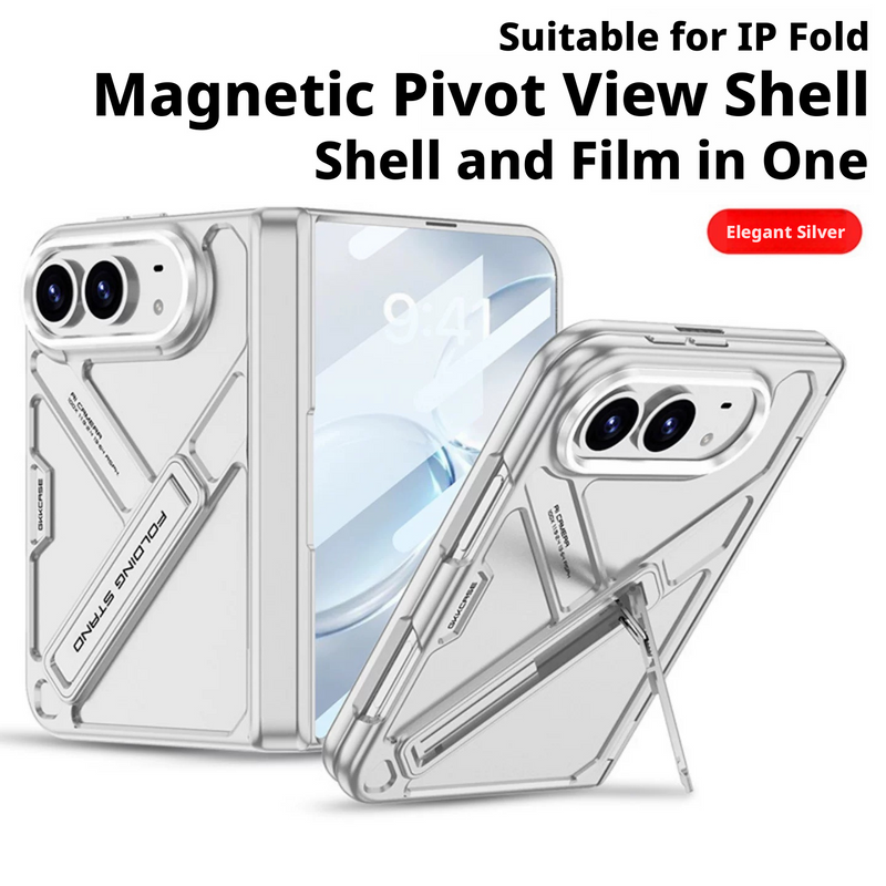 Load image into Gallery viewer, Apple iPhone Ultra - Mechanical Armor Series Ultra-Slim Rotating Hinge Stand Full-Coverage Shockproof Protective Case
