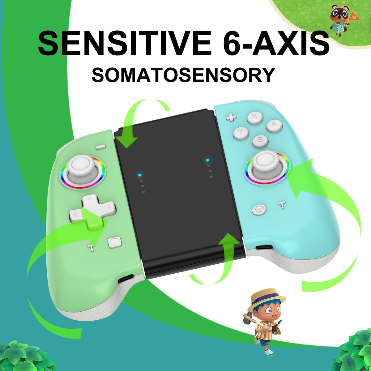 Nintendo Switch Joy-Con Controllers Pair with RGB Lighting - i-Station Mobile Phone & Electronic Device Repair and Accessories