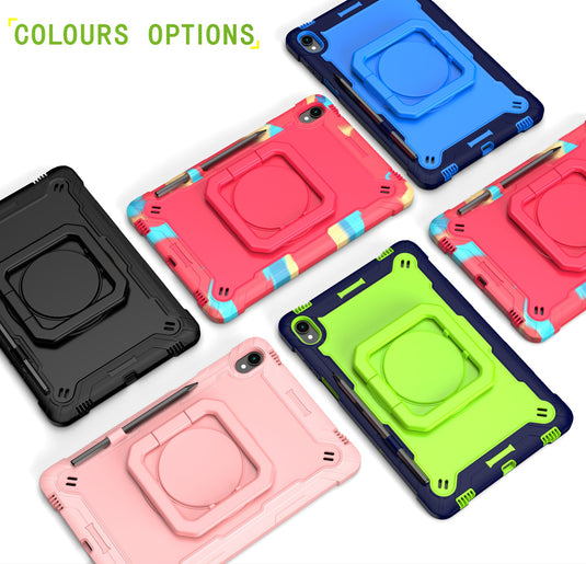 [Built-in Shoulder Strap][With Pen Slot] Samsung Galaxy Tab S11 11" (2025) EVA Friendly Heavy Duty Ring Holder Stand Case