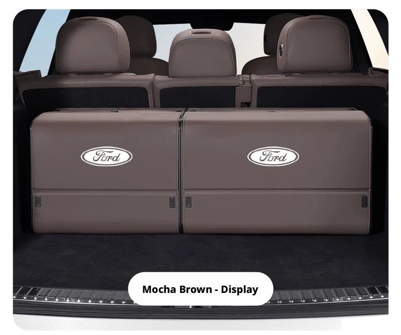 Load image into Gallery viewer, Ford Trunk Storage Box for Edge, Mondeo, Equator Sport, Mustang Mach-E &amp; Explorer – Large Capacity Car Cargo Organizer
