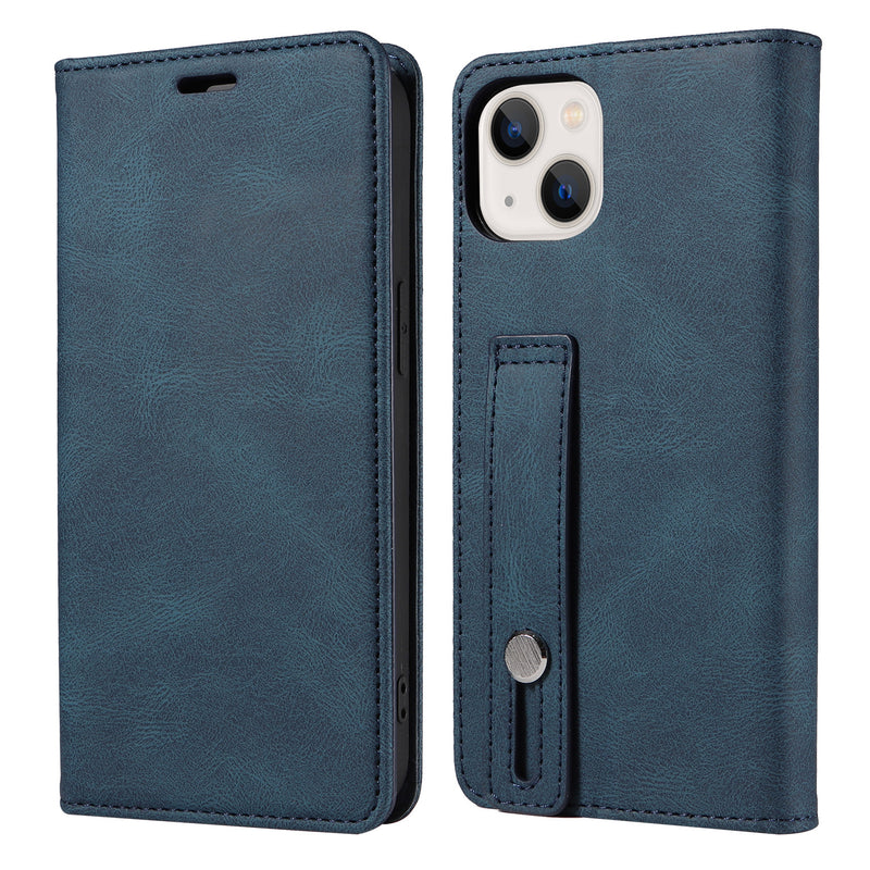 Load image into Gallery viewer, [With Wrist Strap][With Card Slot] Apple iPhone SE4 (2025) Multi-functional Leather Protective Wallet Case
