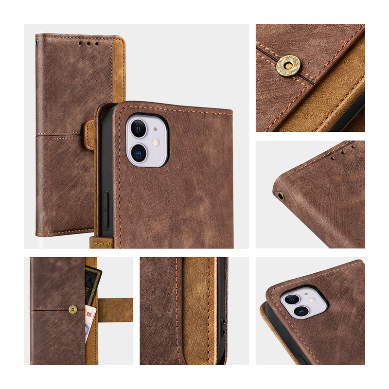 Load image into Gallery viewer, [With Card Slot] Samsung Galaxy A17 (SM-A176) Full-coverage Shockproof Wallet Series Case
