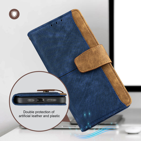 [With Card Slot] Motorola Moto Edge 20/Lite/Fusion/Pro Full-coverage Shockproof Wallet Series Case