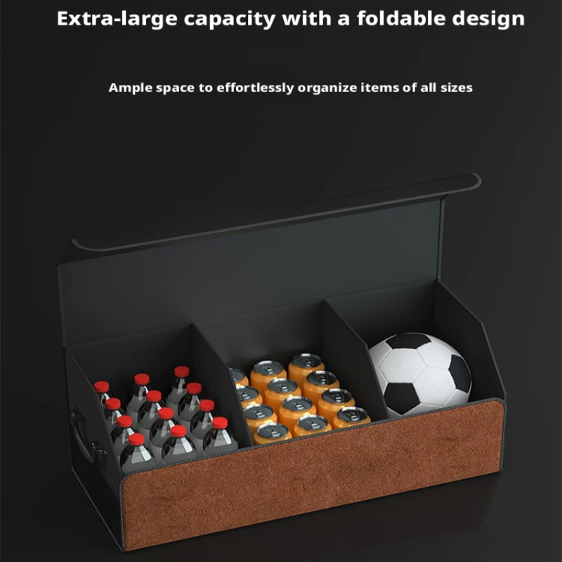Load image into Gallery viewer, Ford Mustang &amp; Mustang Mach-E Trunk Storage Box – Foldable Car Cargo Organizer
