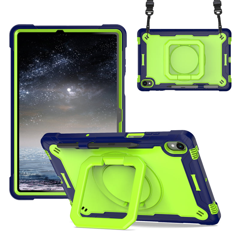 Load image into Gallery viewer, [Built-in Shoulder Strap][With Pen Slot] Samsung Galaxy Tab S11 11&quot; (2025) EVA Friendly Heavy Duty Ring Holder Stand Case
