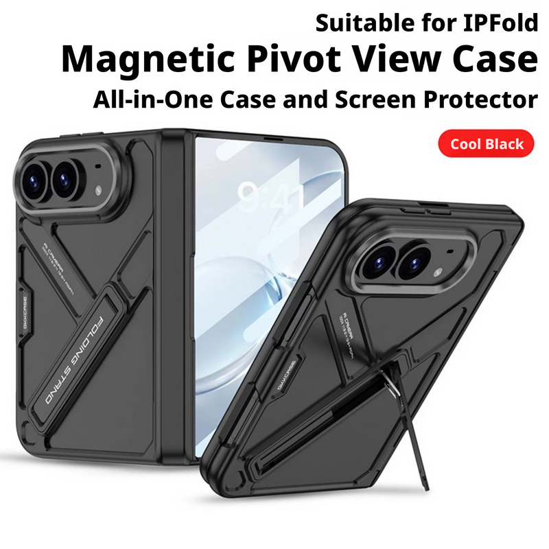 Load image into Gallery viewer, Apple iPhone Ultra - Mechanical Armor Series Ultra-Slim Rotating Hinge Stand Full-Coverage Shockproof Protective Case
