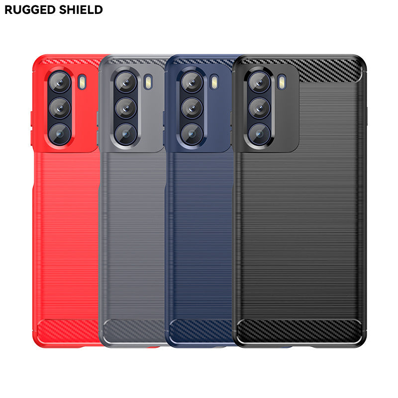 Load image into Gallery viewer, Motorola Moto Edge S30/Edge S - Shield Shockproof Rugged Heavy Duty Case With 2PC 9H Glass Screen Protector
