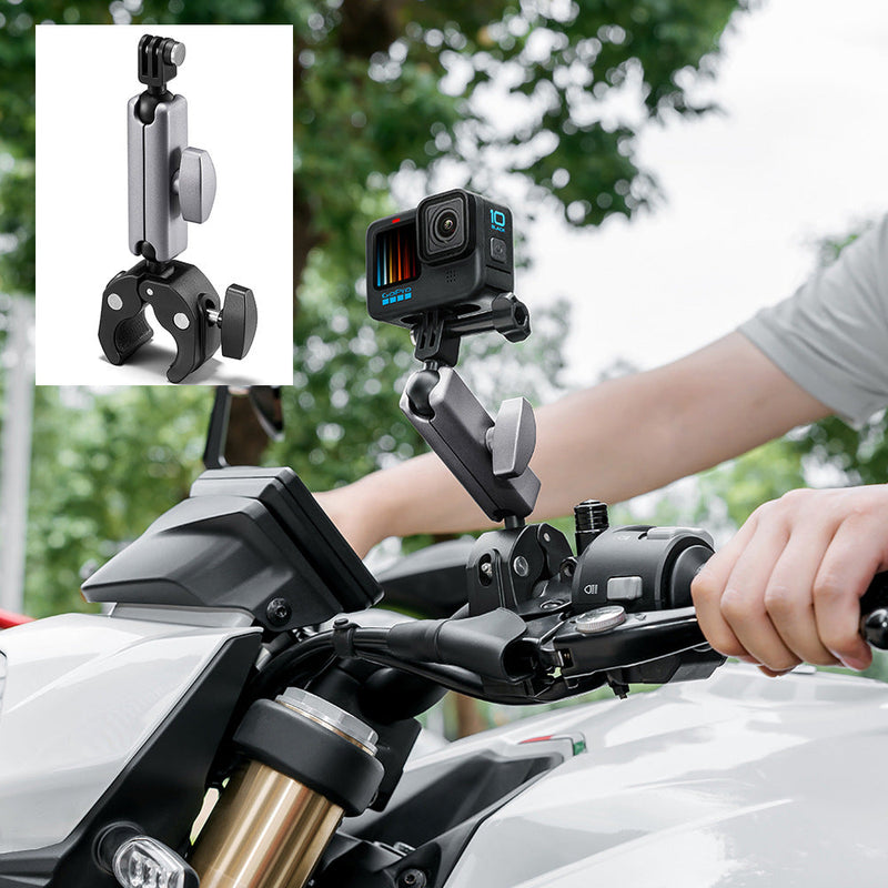 Load image into Gallery viewer, GoPro Accessories | Action Camera Mount | Insta360 X3 Bicycle &amp; Motorcycle Handlebar Mount
