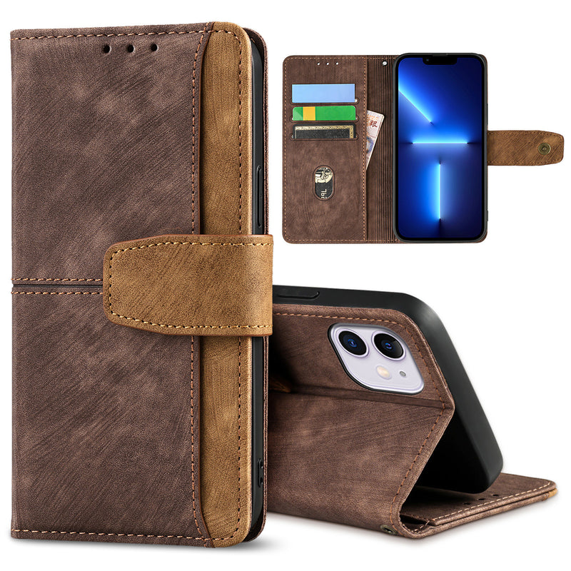 Load image into Gallery viewer, [With Card Slot] Samsung Galaxy A17 (SM-A176) Full-coverage Shockproof Wallet Series Case
