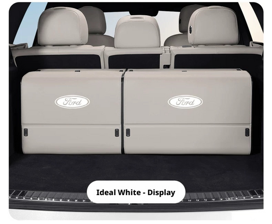 Ford Trunk Storage Box for Edge, Mondeo, Equator Sport, Mustang Mach-E & Explorer – Large Capacity Car Cargo Organizer