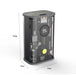[K16] Transparent PD 20W 10000mah USB Type-C PD Fast Charging Power Bank Portable Charger - Polar Tech Australia