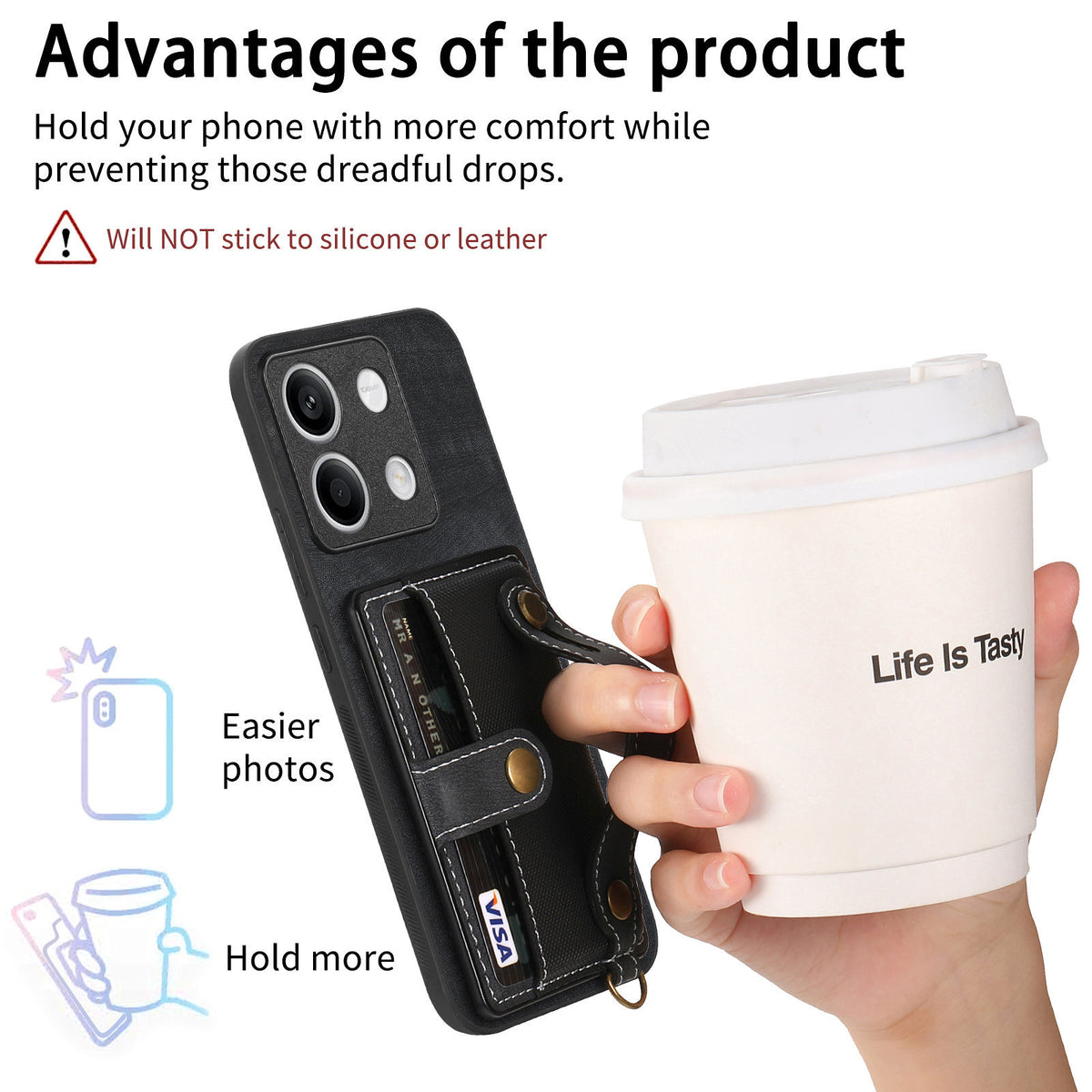 [With Wrist Strap][With Card Slot] Xiaomi Mi 13/Pro/Ultra Premium Leather Kickstand Shockproof Wallet Series Case - i-Station Mobile Phone & Electronic Device Repair and Accessories
