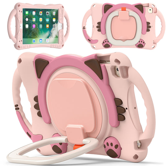 [Built-in Stand] Apple iPad Air 4/5 10.9“ & Pro 11" EVA Kid Friendly Cat Style Heavy Duty Case - i-Station Mobile Phone & Electronic Device Repair and Accessories