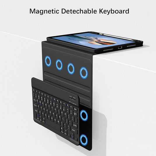 [Detachable] Lenovo Tab K9 8.7" 2025 (TB305FU) - Smart Wireless Bluetooth Keyboard Case With Backlit