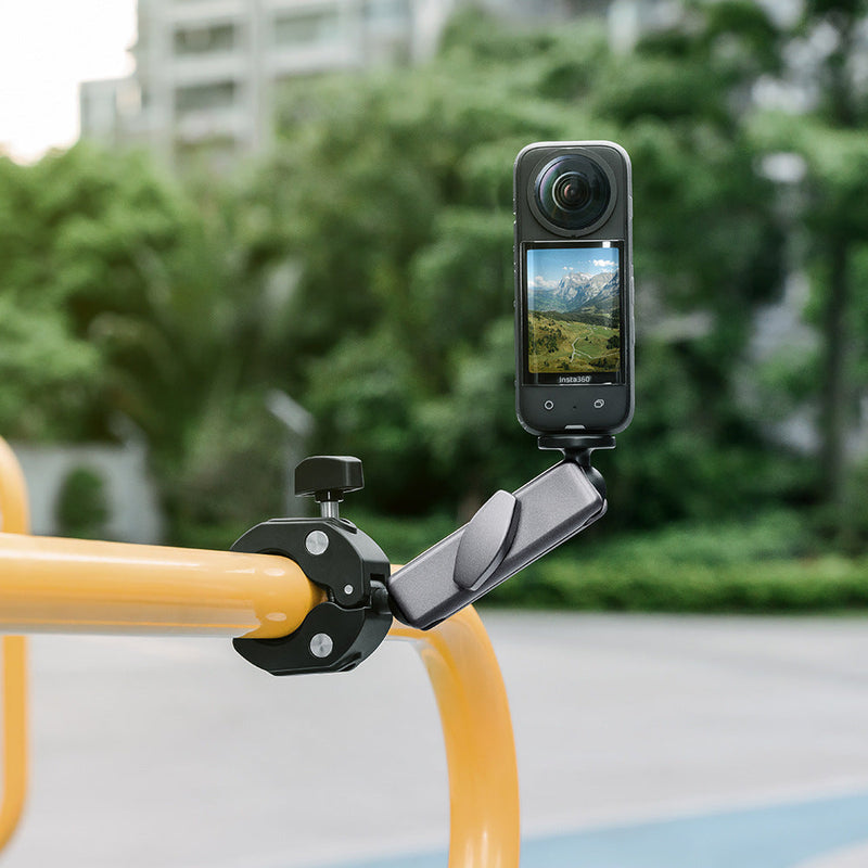 Load image into Gallery viewer, GoPro Accessories | Action Camera Mount | Insta360 X3 Bicycle &amp; Motorcycle Handlebar Mount
