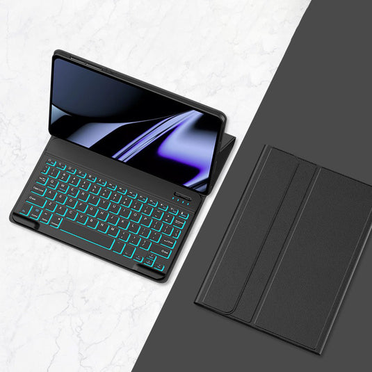 [Detachable] Lenovo Tab K9 8.7" 2025 (TB305FU) - Smart Wireless Bluetooth Keyboard Case With Backlit