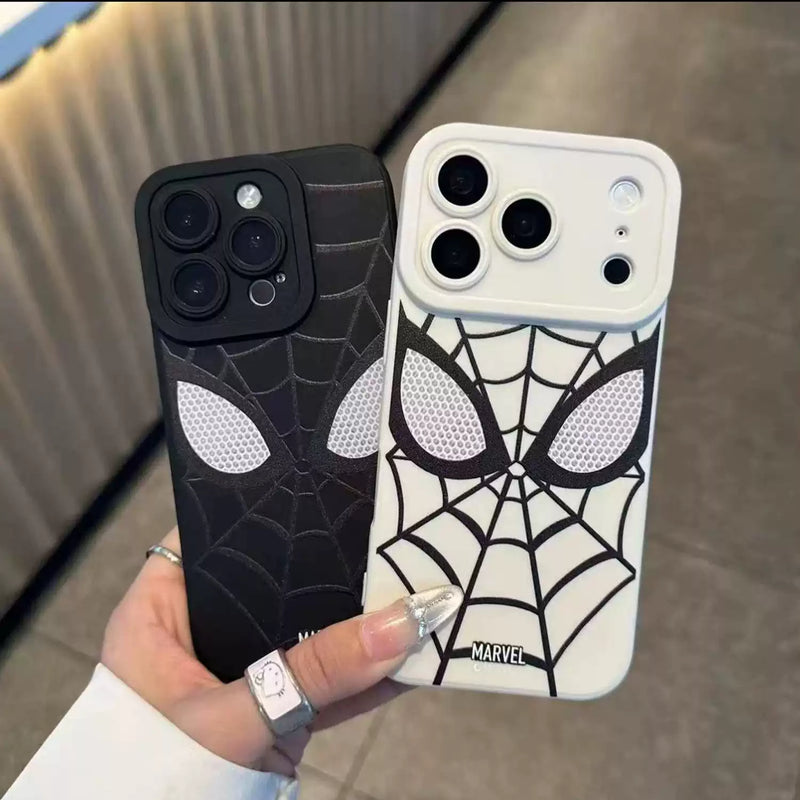 Load image into Gallery viewer, Apple iPhone 17/Air/Pro/Pro Max - Spider-SMan eries Black &amp; White Full-Coverage Shockproof Protective Case
