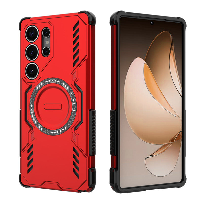 Load image into Gallery viewer, [Magsafe Compatoble] Samsung Galaxy S25/Plus/Ultra/Edge/FE - Military-Grade Cooling Shockproof Case
