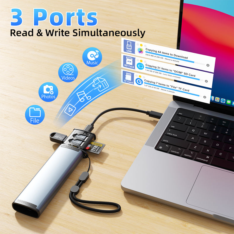 Load image into Gallery viewer, Multifunctional Card Reader SD / TF / SIM Card Storage Case - i-Station Mobile Phone &amp; Electronic Device Repair and Accessories
