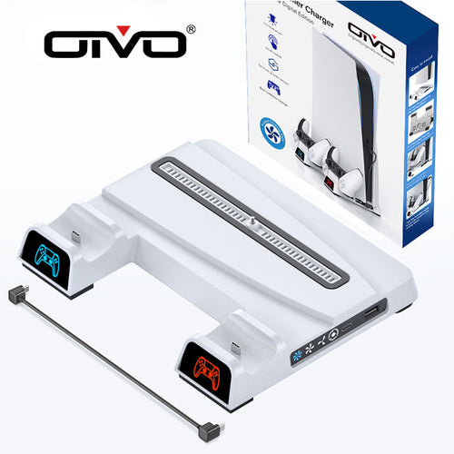 [IV-P5241-01] OIVO PS5 Stand Cooling Base with Dual Controller Charger