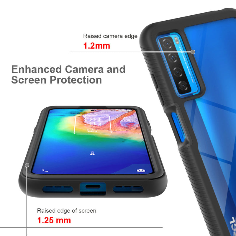 Load image into Gallery viewer, TCL 20/S/L 2-in-1 Shockproof Transparent Essentials Series Case
