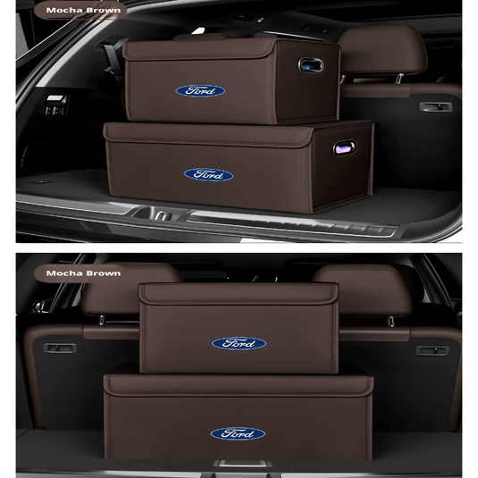 Ford Trunk Storage Box for Mondeo, Edge, Focus, Taurus, Kuga & Escort – Car Cargo Organizer