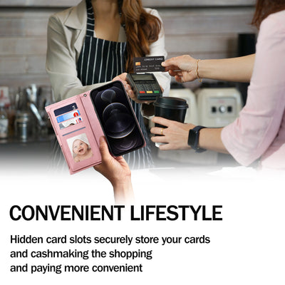 [With Lanyard][With Card Slot] Motorola Moto Edge (2021) Leather Zipper Shockproof Wallet Series Case - i-Station Mobile Phone & Electronic Device Repair and Accessories