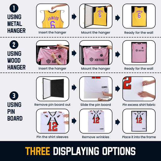 60×80cm Jersey Display Frame – Solid Wood UV Protection Case for AFL, NBA, Football & More - i-Station Mobile Phone & Electronic Device Repair and Accessories